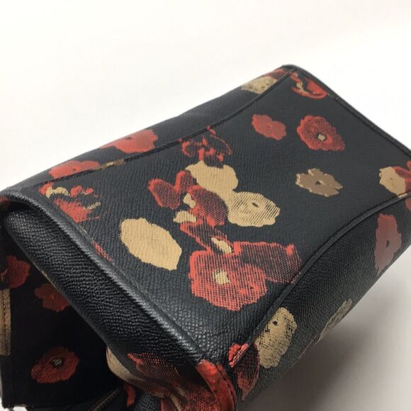 Coach Crosby Mini Carryall Satchel Floral Print Coated Canvas 33856 - Picture 9 of 17